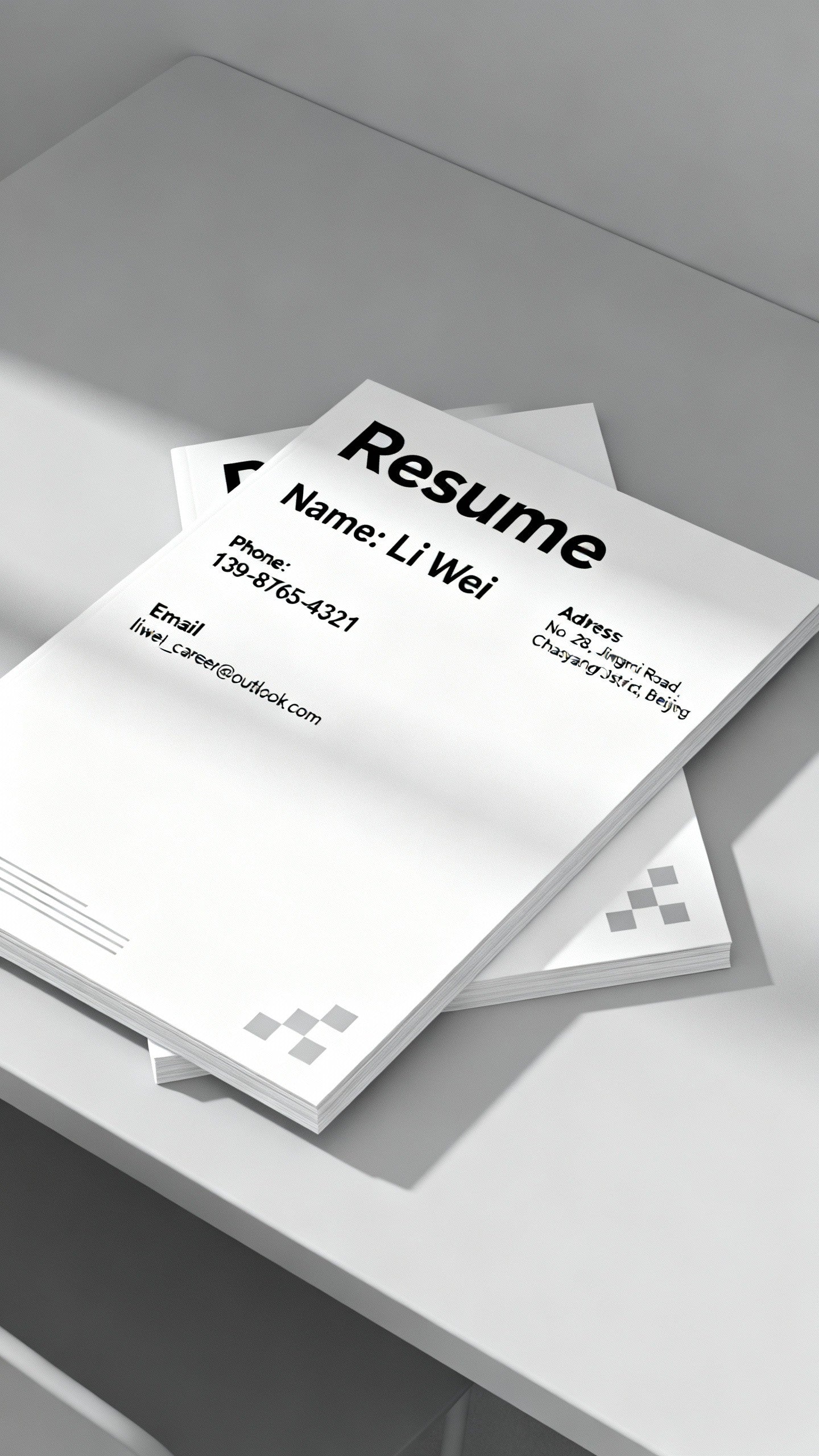 Modern Resume Template – Editable in Canva