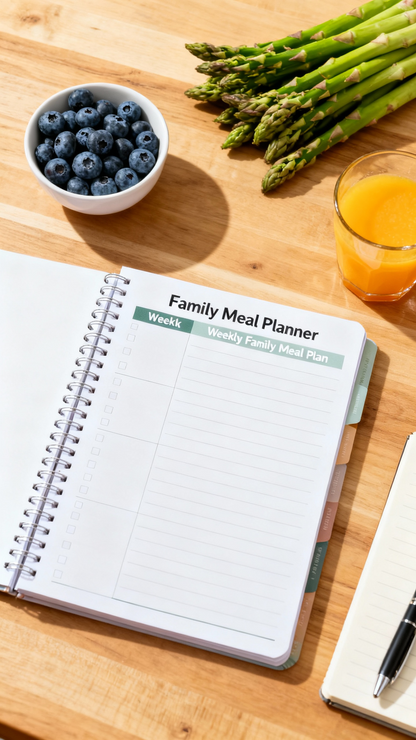 Family Meal Planner & Grocery Organizer